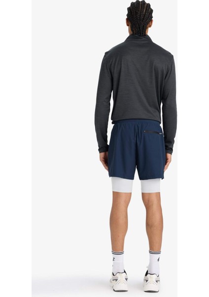 Fit Slim Fit Dar Kesim Sporcu İçi Taytlı Kısa Paça Şort E9365AX25AU