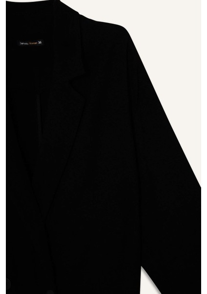 Regular Fit Ceket Yaka Pamuklu Blazer Ceket G0397AX25AU fırsatları