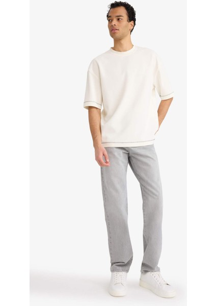 Straight Fit Düz Paça Jean Pantolon G1285AX25AU