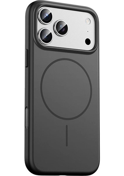 Apple iPhone 17 Pro Max Uyumlu Kılıf Pastel Renk Ince Magsafe Halkalı Kapak