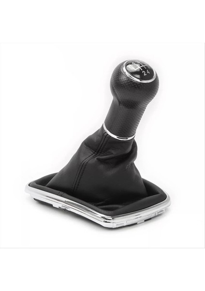 Vw Jetta Golf 6 Için Deri Kılıflı 5 Vitesli Vites Topuzu (Yurt Dışından)