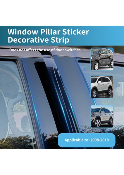 Chevrolet Captiva 2008-2018 Için Bc Orta Sütun Pencere Sütunu (Yurt Dışından) indirimleri