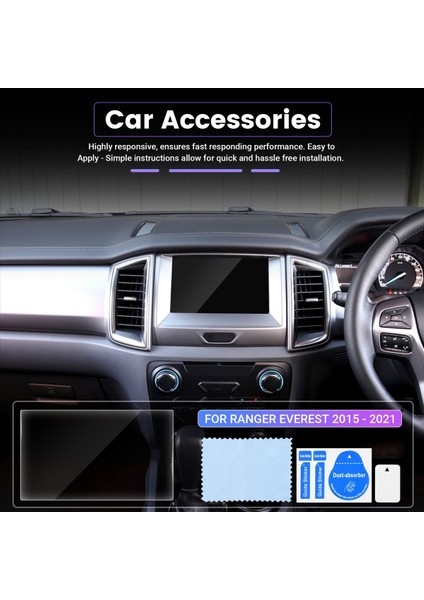 Ford Ranger Everest 2015-2021 Için Navigasyon Ekran Koruyucu Filmi (Yurt Dışından) indirimleri