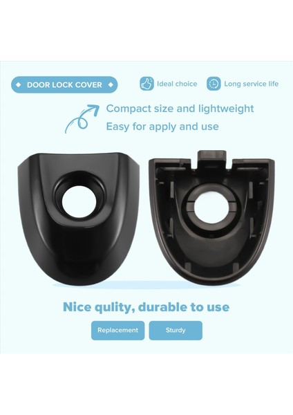 Anahtar Delikli Araba Kapı Kilidi Kılıfı 806441KK0D Siyah (Yurt Dışından) indirimleri