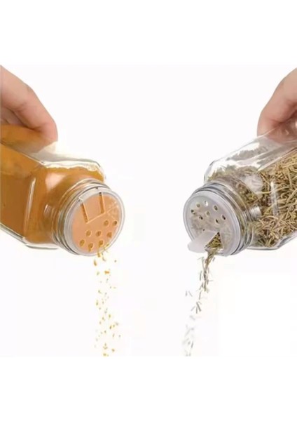 Doğal Bambu Kapaklı 2’li Yuvarlak Cam Tuzluk ve Baharatlık Seti modelleri