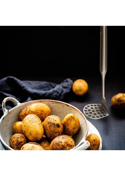 Dayanıklı Paslanmaz Çelik Patates Ezici – Kaymaz Saplı, Kolay Kullanım fiyatları