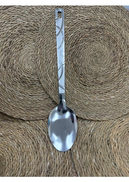 Büyük Boy Kepçe, Kevgir, Kaşık ve Spatula - 18/10 Paslanmaz, Kararmaz Çelik Servis Gereçleri fırsatları