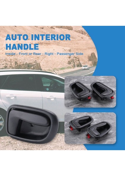 93-97 Toyota Corolla Iç Kapı Kolu Ön Arka Sol Sağ Için Uygundur (Yurt Dışından) indirimleri