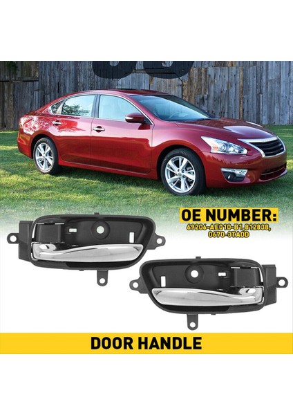80671-3TA0D 80670-3TA0D Nissan Için Sol Sağ Iç Kapı Kolu (Yurt Dışından) fiyatları