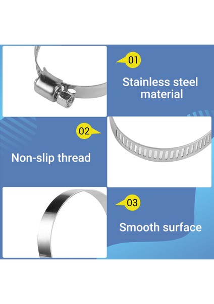 80 Adet Hortum Kelepçesi Boru Kelepçeleri 8MM-51MM Çember Kelepçe Hortum Kelepçesi Seti (Yurt Dışından) fırsatları