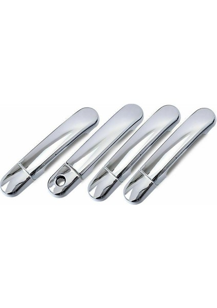 Nissan Versa 07-12 Lıvına 09-13 Için 8 Adet/takım Krom Kapı Kolu Kılıfı (Yurt Dışından)