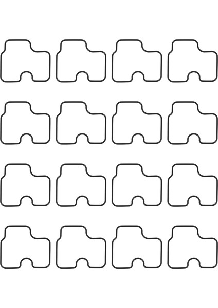 Honda CB500 CB600F CB1000F Için 16 Adet Karbüratör Tamir Takımı Contası (Yurt Dışından)