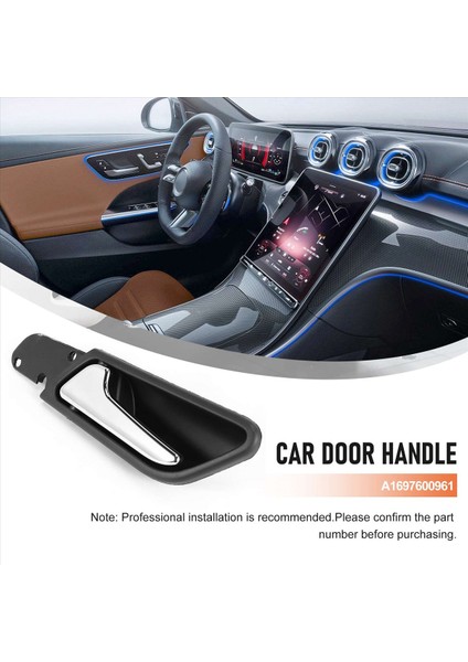 Mercedes-Benz W169 W245 08-12 Için Araç Iç Kapı Kolu Döşeme Kolu (Yurt Dışından) fırsatları