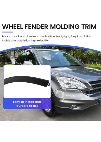 Honda Için Ön Tampon Tekerlek Çamurluk Kalıplama Sağ 71103-SWA-000 (Yurt Dışından) fırsatları