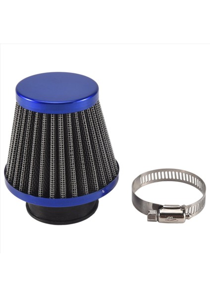 38 mm Hava Filtresi Giriş Indüksiyon Kiti Off-Road Motosikletler Için Mavi (Yurt Dışından)