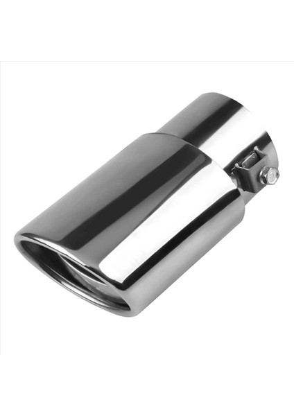 Araba Egzoz Borusu Modifikasyonu Kuyruk Boğazı Kuyruk Borusu (Gümüş) (Yurt Dışından)