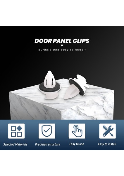 Bmw E34 E36 E38 E39 E46 X5 Için Conta Halkalı 50 Adet Kapı Paneli Klipsi (Yurt Dışından) fiyatları