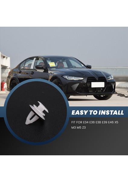 Bmw E34 E36 E38 E39 E46 X5 Için Conta Halkalı 50 Adet Kapı Paneli Klipsi (Yurt Dışından) fırsatları