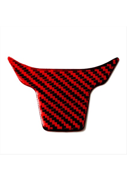 Honda Civic 10. Sınıf Abs Kırmızı Karbon Fiber Direksiyon Simidi Dudak Kapağı (Yurt Dışından)