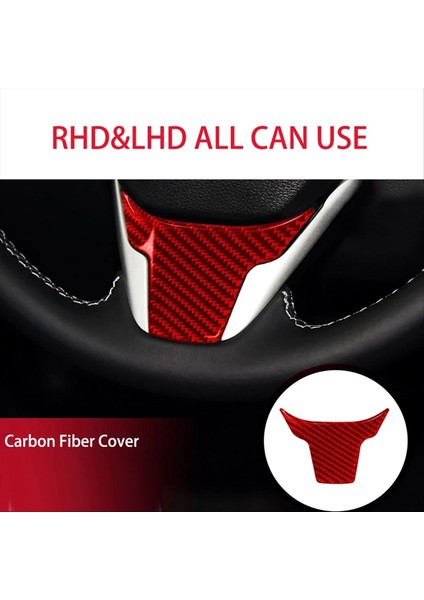 Honda Civic 10. Sınıf Abs Kırmızı Karbon Fiber Direksiyon Simidi Dudak Kapağı (Yurt Dışından) modelleri