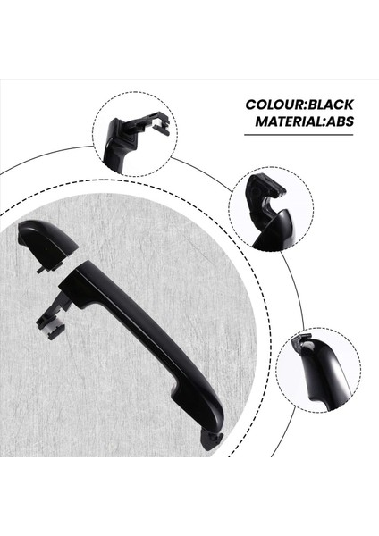 Hyundai Elantra 2007-2010 Dış Kapı Kolu (Yurt Dışından) indirimleri