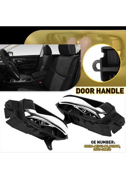 80671-3TA0D 80670-3TA0D Nissan Için Sol Sağ Iç Kapı Kolu (Yurt Dışından) indirimleri