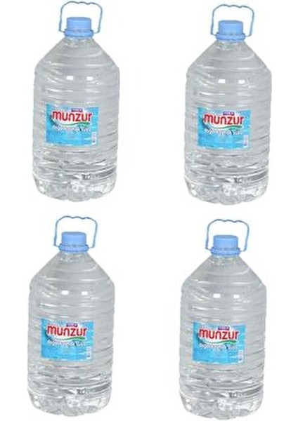 Su 5 lt x 4 Adet Doğal ve Katkısız Ferahlatıcı Lezzetli İçme Suyu fiyatları