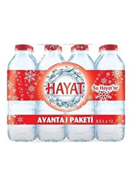 Su Doğal Mineralli Su 12 Adet 500 ml Ferahlatıcı Lezzet ile Gün Boyu Enerji fiyatları