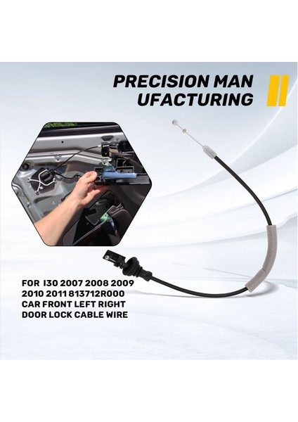 Hyundai I30 2007-2011 Araç Ön Sol Sağ Kapı Kilidi Kablo Teli (Yurt Dışından) modelleri