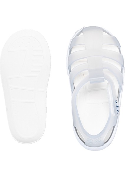 Star Unisex Çocuk Beyaz Sandalet