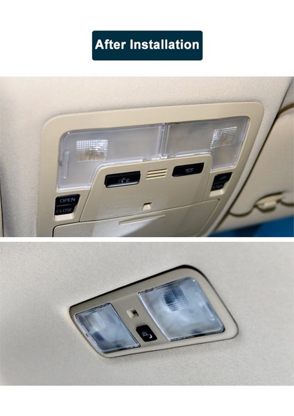 Toyota Camry 2012-2017 Ön Arka Tavan Okuma Lambası Kapağı (Yurt Dışından) fırsatları