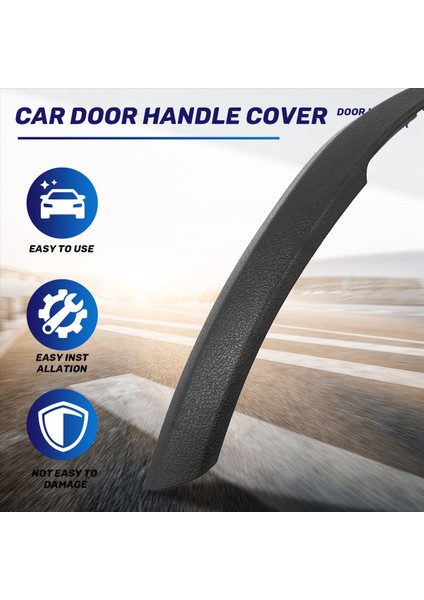 Bmw X1 E84 2010-2016 Siyah Için Sol Iç Kapı Kolu Kılıfı (Yurt Dışından) fırsatları