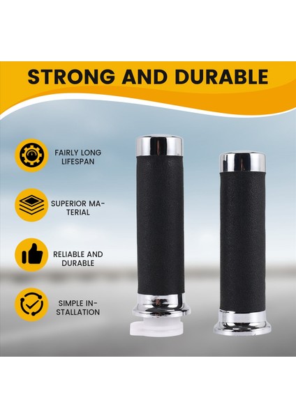 Honda STEED400 Için 25 mm Tutamak Tutacağı Kauçuk Jel Kılıfı (Yurt Dışından) fırsatları