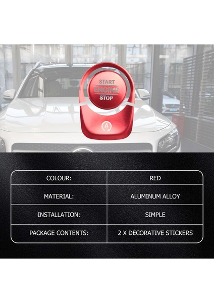 Mercedes Benz A Sınıfı W177 Gle W167 Için Motor Anahtarı Düğmeleri Kapağı (Yurt Dışından) indirimleri