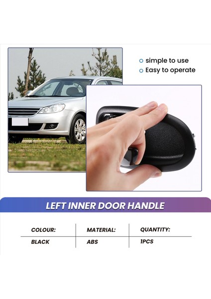 Hyundai Matrix Lavita 82610-17010 Sol Siyah Kapı Kolu (Yurt Dışından) indirimleri