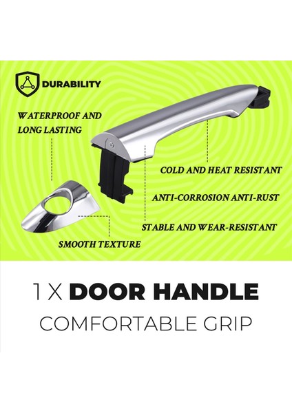 Kia Picanto Için 82661-1Y020 Ön Sağ Dış Kapı Kolu (Yurt Dışından) indirimleri