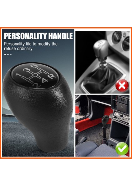 5 Hızlı Manuel Araba Vites Topuzu Vites Kolu Kolu Gümüş Abs (Yurt Dışından) indirimleri