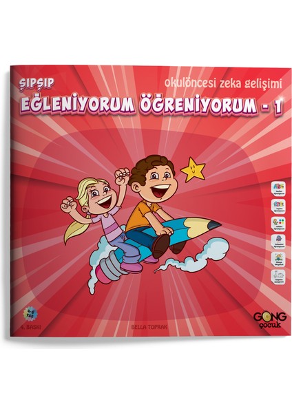 2li Set Sanat Etkinlikli Boyama Kitabı ve Şıp Şıp Eğleniyorum Öğreniyorum 6'lı Çocuk Kitap Seti fiyatları