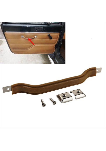 Jeep Cj5 Cj7 Cj8 Kahverengi Araç Iç Kapı Kolu Çekme Kayışı Döşemesi (Yurt Dışından) fiyatları