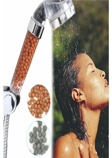 Boncuklu Turbo Tazyikli Duş Banyo Seti Başlığı Su Tasarruflu Duş Başlığı modelleri
