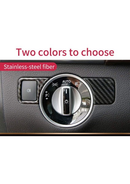 Benz Gl Gls Vb. Için Karbon Fiber Far Lambası Anahtar Kapağı Çıkartması (Yurt Dışından) modelleri