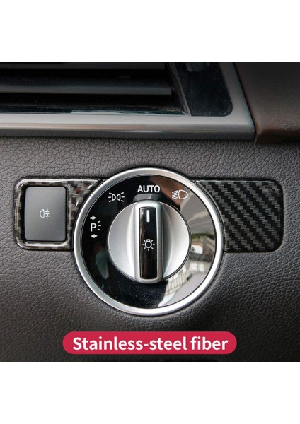 Benz Gl Gls Vb. Için Karbon Fiber Far Lambası Anahtar Kapağı Çıkartması (Yurt Dışından) fırsatları