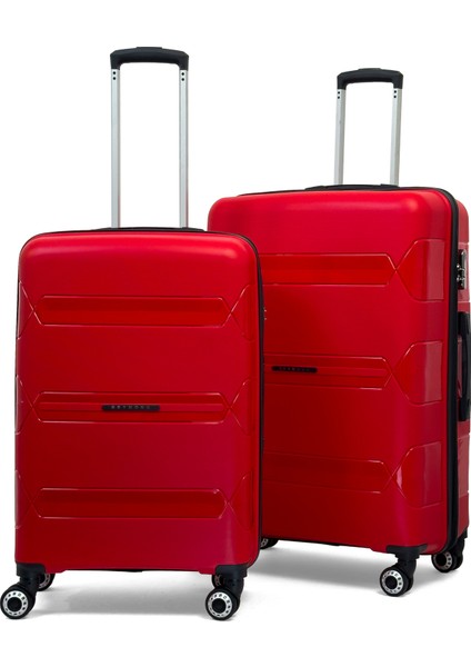 Lucas Polipropilen Kırılmaz Valiz, Orta Boy&büyük Boy