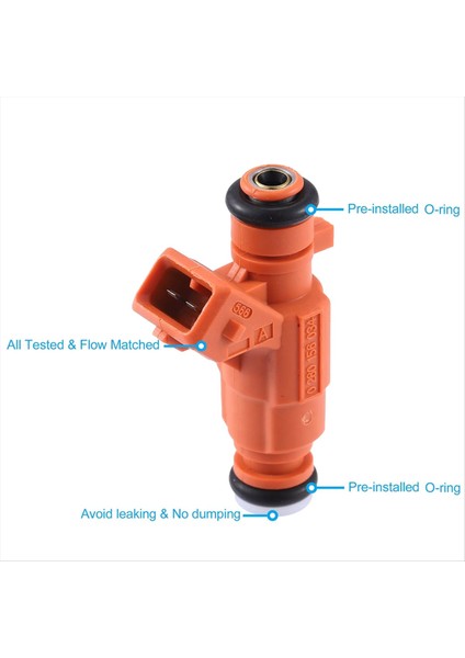 Peugeot 206 307 Için 1 Adet 0280156034 1984E9 Yakıt Enjektörü (Yurt Dışından) indirimleri