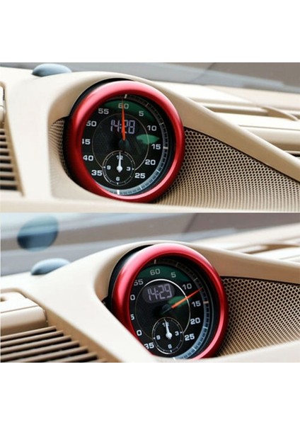 Porsche Için Kırmızı Saat Kronometre Süs Halkası Araba Aksesuarları (Yurt Dışından) modelleri