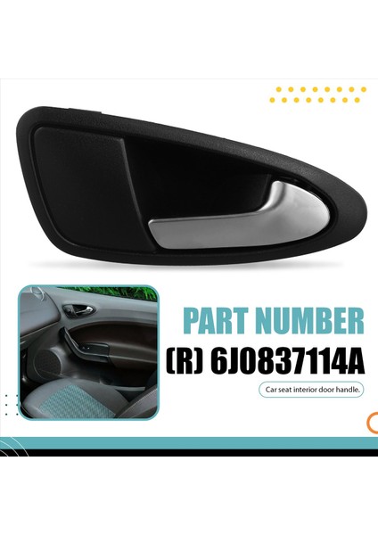 Araba Iç Kapı Kolu Otomatik Iç Kapı Kolları 6J0837114A Sağ (Yurt Dışından) indirimleri