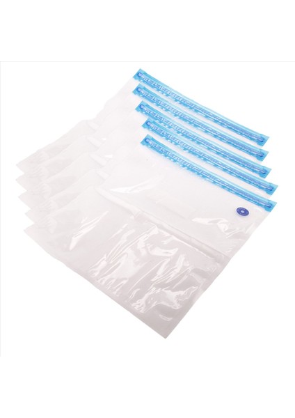 5 Adet Yeniden Kullanılabilir Vakumlu Gıda Saklama Fermuarlı Poşet, 30 x 34 cm (Yurt Dışından) fiyatları