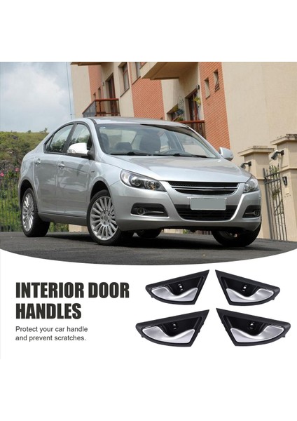 Jac J3 J3S Torino 2009-2015 Mat Gümüş Için 4 Adet Araba Kapı Kolu (Yurt Dışından) fırsatları