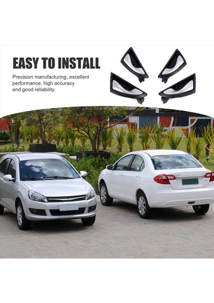 Jac J3 J3S Torino 2009-2015 Mat Gümüş Için 4 Adet Araba Kapı Kolu (Yurt Dışından) indirimleri