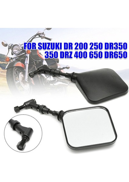 Suzuki Dr 200 250 Drz 400 DR650 Için 2x Motosiklet Dikiz Aynası (Yurt Dışından) modelleri